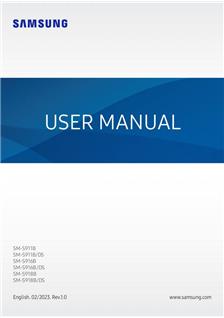 Samsung Galaxy S23 manual. Smartphone Instructions.